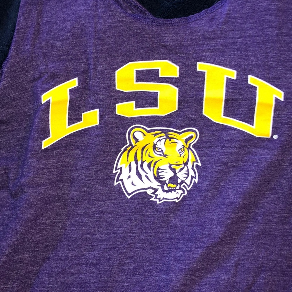 Knotted back tank LSU - Picture 2 of 3